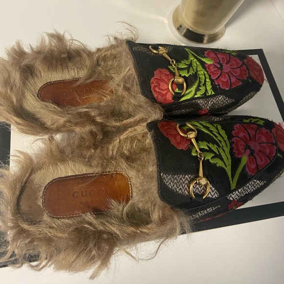 Gucci floral prince town mules - Picture 3 of 7